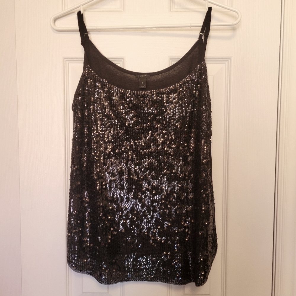 J. Crew Sequin Tank